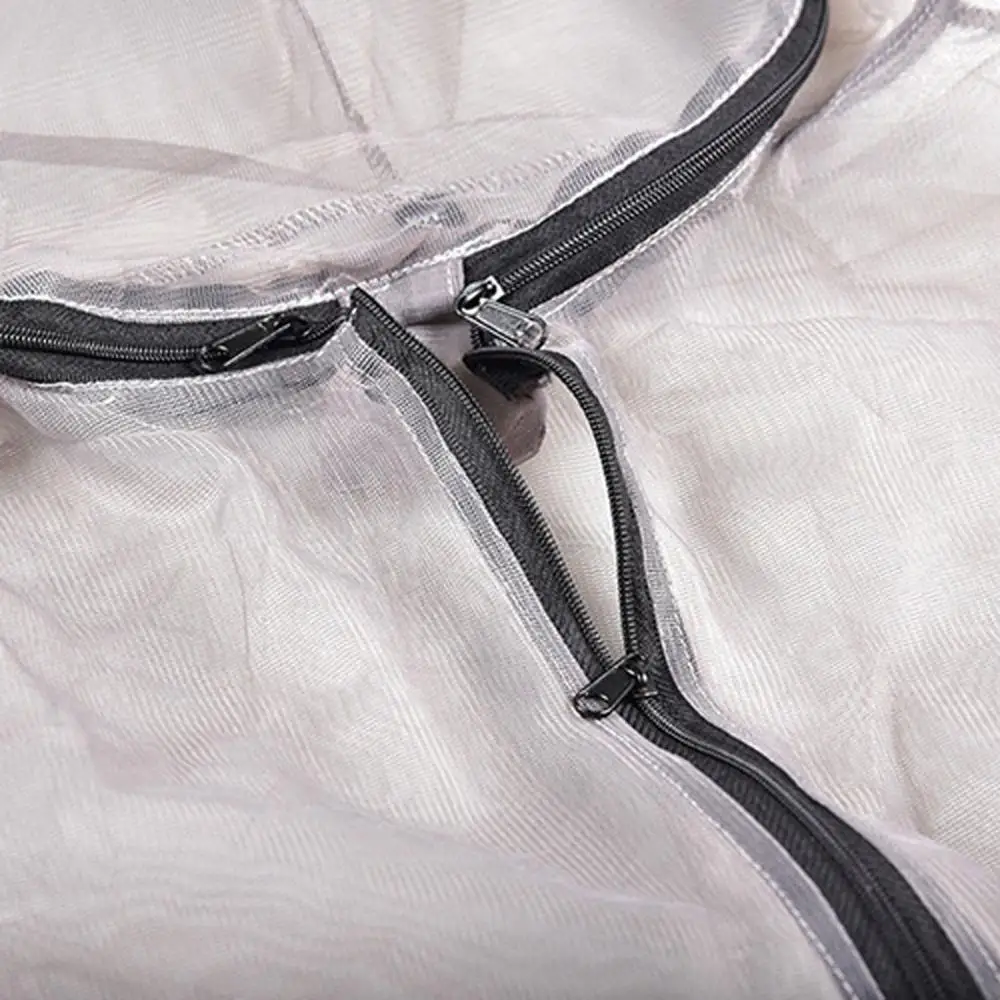 Мужской сетчатый костюм с защитой от комаров куртка насекомых и капюшоном одежда