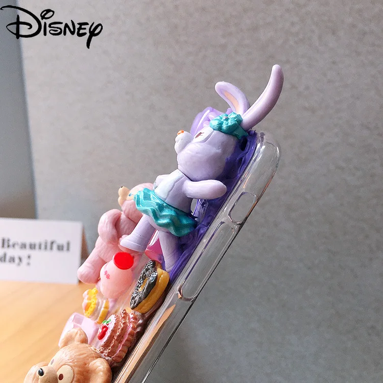 

Disney cartoon cute Duffy bear handmade diy girl phone case for iPhone12mini/12promax/11pro/se/xr/xs/xsmx/7/8/plus/11