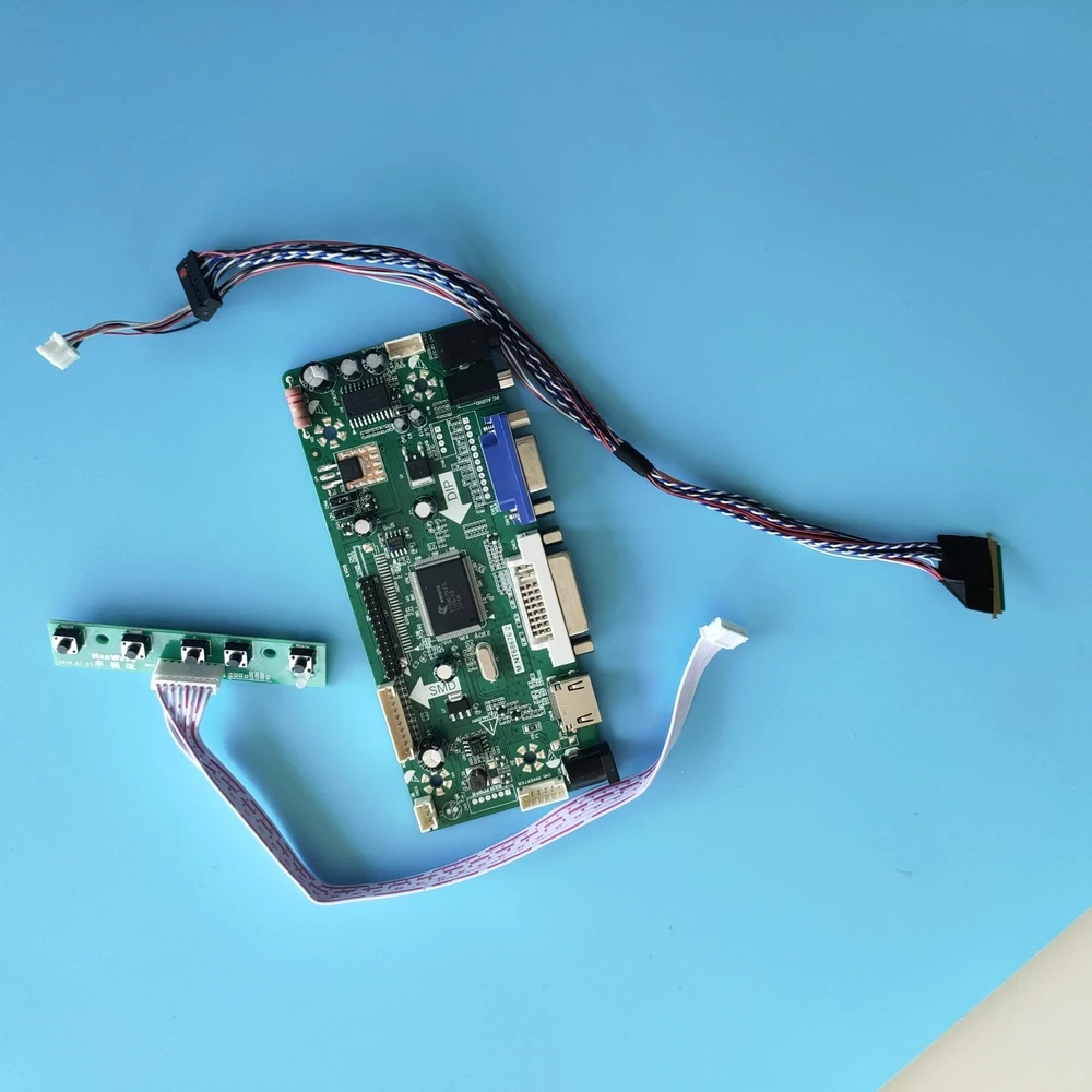 

Комплект для B125XW02 V0/B125XW01 V0 экран 40pin M.NT68676 плата контроллера 1366x768 Монитор Дисплей HDMI + DVI + VGA ЖК-светодиодный дисплей Панель