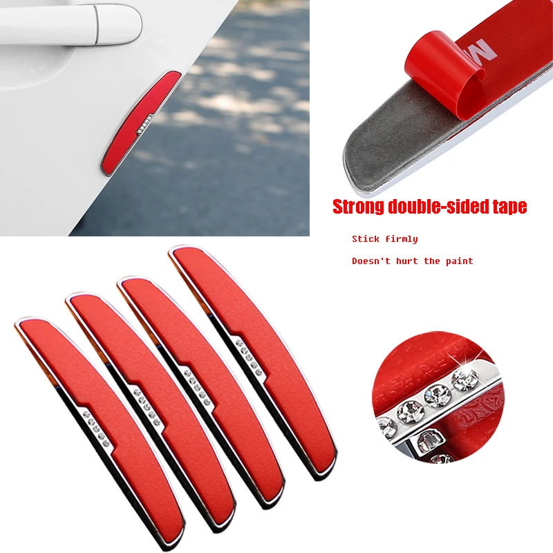 

Наклейка на дверь автомобиля с защитой от столкновений и царапин для BMW Benz Audi Mini KIA Toyota Honda Nissan Lada автомобильные аксессуары