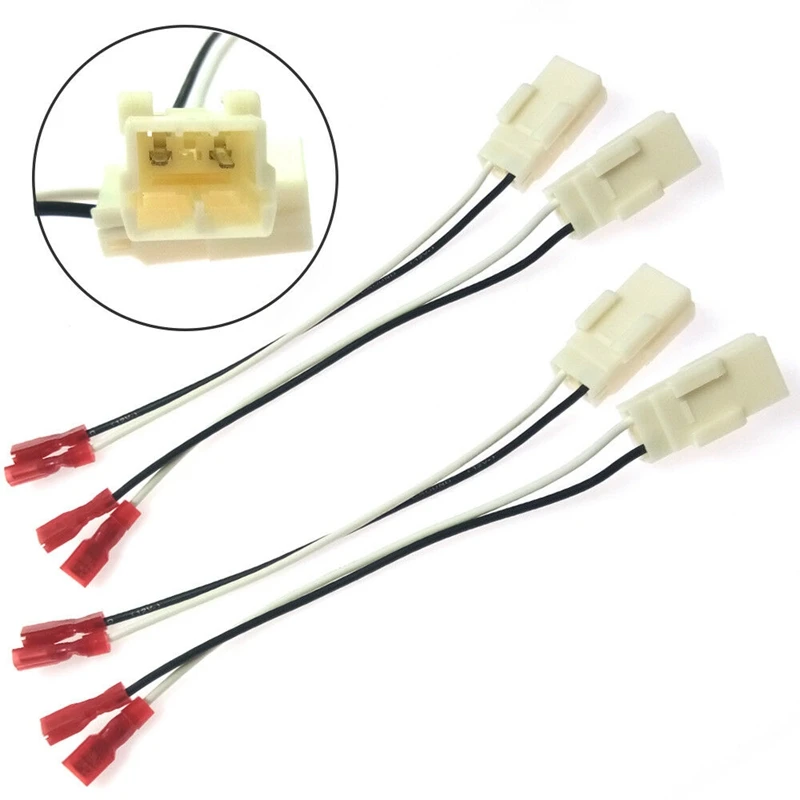 

72-6514 Car Speaker Connector Harness Adapter for Chrysler 300 PT Cruiser Dodge Durango Magnum Ram 1500 2500 3500