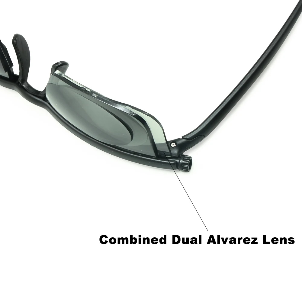 Тонированные Оптические солнцезащитные очки Adlens Sundials в оправе с регулируемой