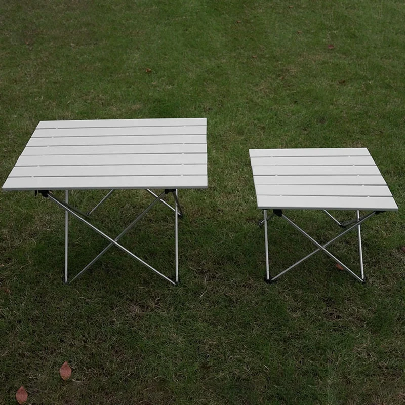 Ультралегкий портативный складной стол для кемпинга из алюминиевого сплава