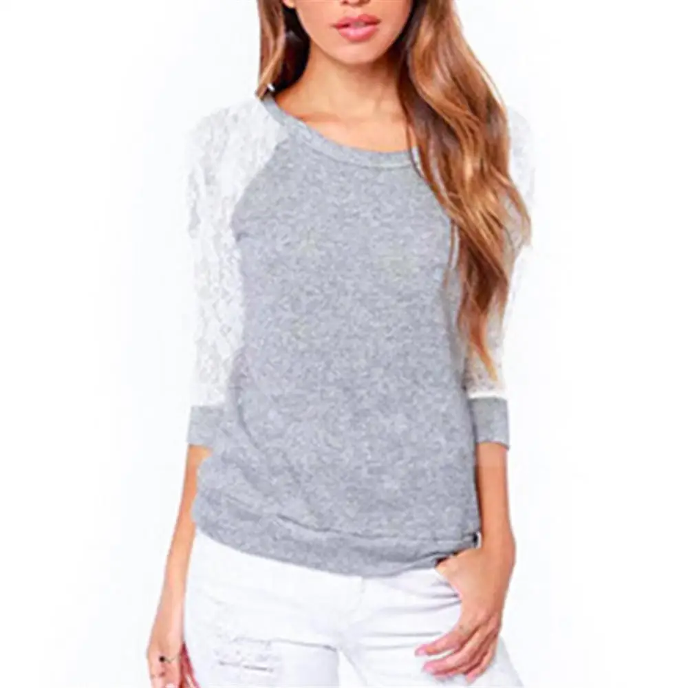 Женские свитшоты осень с открытой спиной вышивка кружева повседневные толстовки