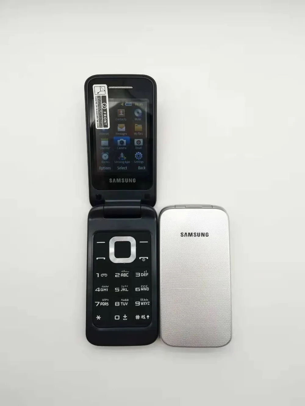 Разблокированный мобильный телефон SAMSUNG C3520 английская русская клавиатура и один год гарантии