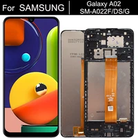 6 5 for samsung galaxy a02 sm a022 a022m lcd display touch screen digitizer full sm a022fnds sm a022fds sm a022gds