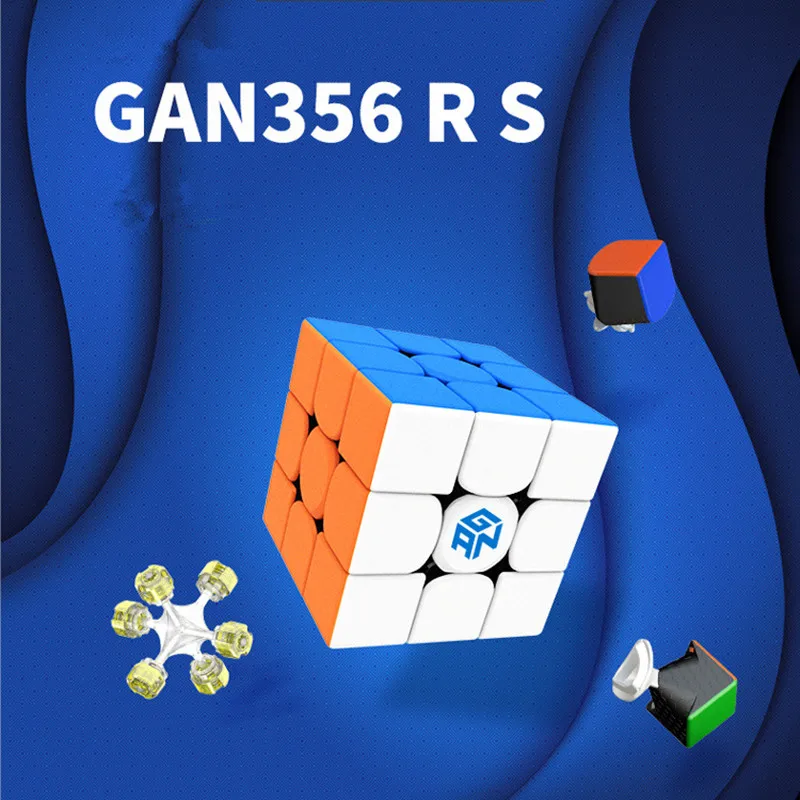 GAN 3x3 кубик рубика 356 R волшебный куб 3x3x3 скоростной Кубик Рубика для