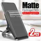 Гидрогелевая матовая пленка для Xiaomi Redmi Note 9s 9 Pro Redme 9A 9C NFC, 2 шт.