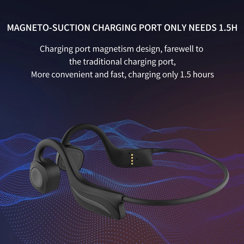 

Bone Conduction Headphones Bluetooth wireless Earphone 8GB IPX8 Waterproof MP3 Music Player Swimming Diving Sport Headset