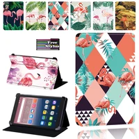 leather cover case for alcatel onetouch pixi 3 7 8 10 pixi 4 7 tablet case bracket flip fashion cover