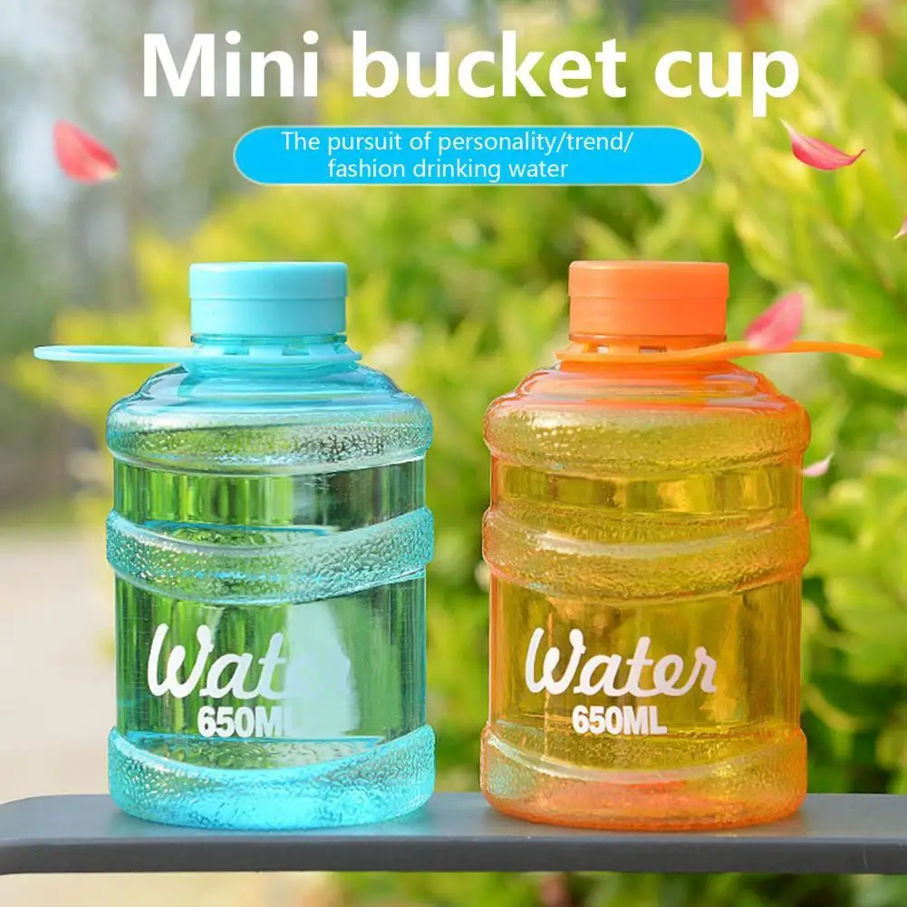

650ml Drinking Jug Hygienic Easy to Carry PC Cute Small Handy Cup for Fitness