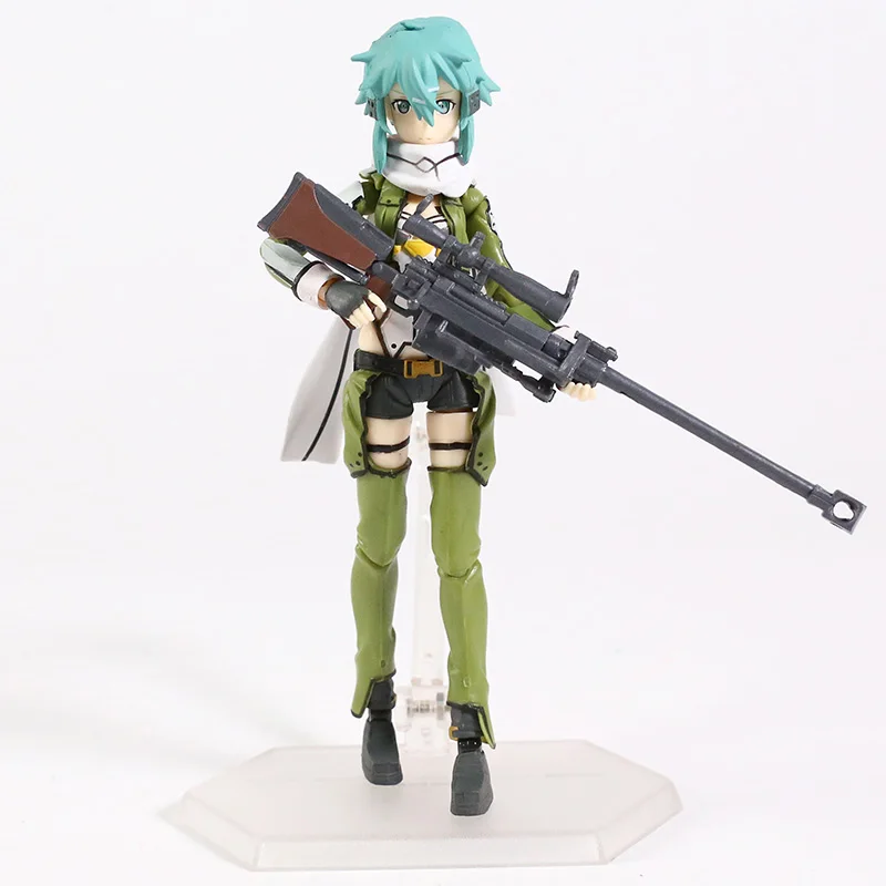 Figma Sword Art Online Kazuto Yuuki Asuna Asada Shino 248/241/174/264/178 экшн-игрушка Коллекционная фигурка