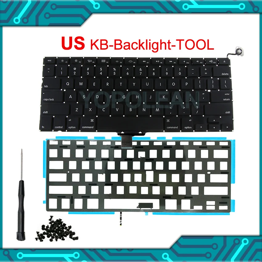 Новинка для MacBook Pro 13 &quotA1278 Клавиатура с английской раскладкой и американской