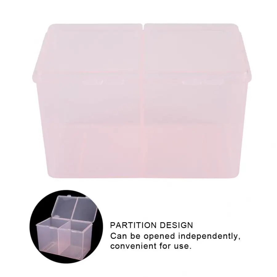 2 сетки хлопок колодки контейнер лак для ногтей Блестящий Порошок органайзер