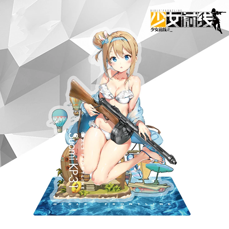 Аниме игры для девочек первая линия WA2000 G28M37 NTW M1903 купальник Косплэй фигурка на