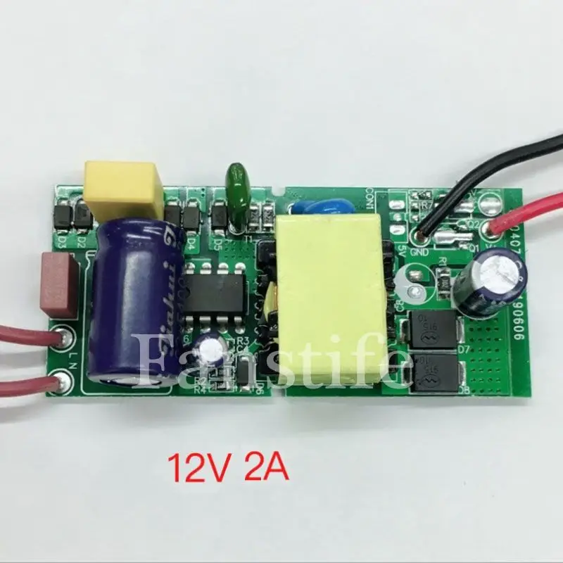 Одежда для детей от 3-24W 12V 300mA 450mA 500mA 600mA 1A 2A постоянного тока Напряжение Led Питание