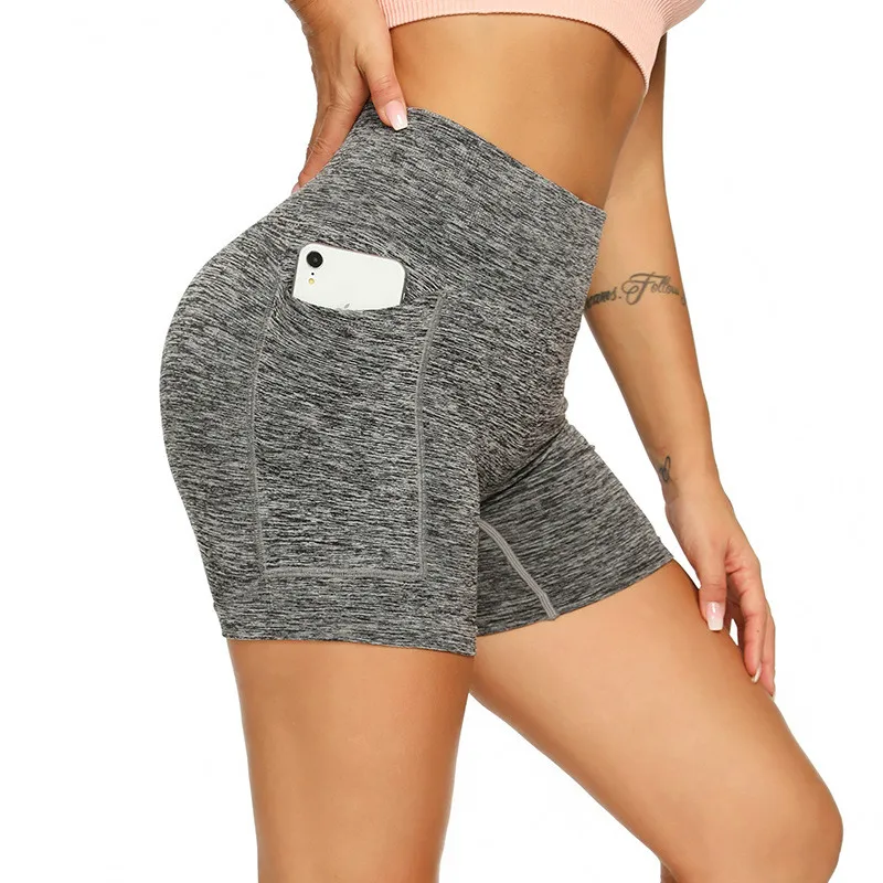 

2020 NEW Women Seamless Shorts Sports Running Sportswear Fitness Joggers Athletic Exercise Gym Compression High Waist Shorts