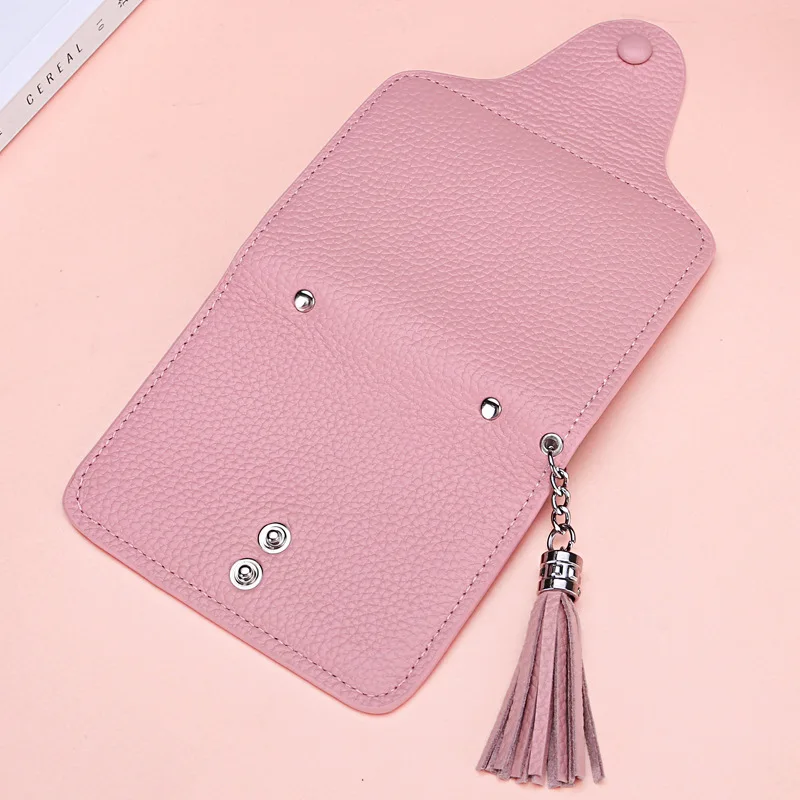 Credit Card Business Holder Women Genuine Leather Wallet Female Purse for Cards Cardholder Womens Bank Passport |