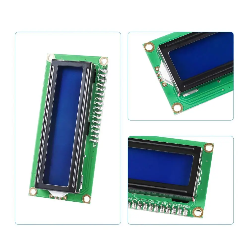 1 шт. модуль ЖКД синий зеленый экран IIC/I2C 1602 для arduino LCD UNO r3 mega2560 LCD1602|Экраны| |