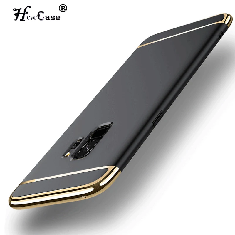 Luxury 360 Protective Case For Samsung Galaxy S8 S9 S10 Plus S7 Edge Note 8 9 10 Pro J8 J6 J4 Plus 2018 PC Hard Phone Cover Case