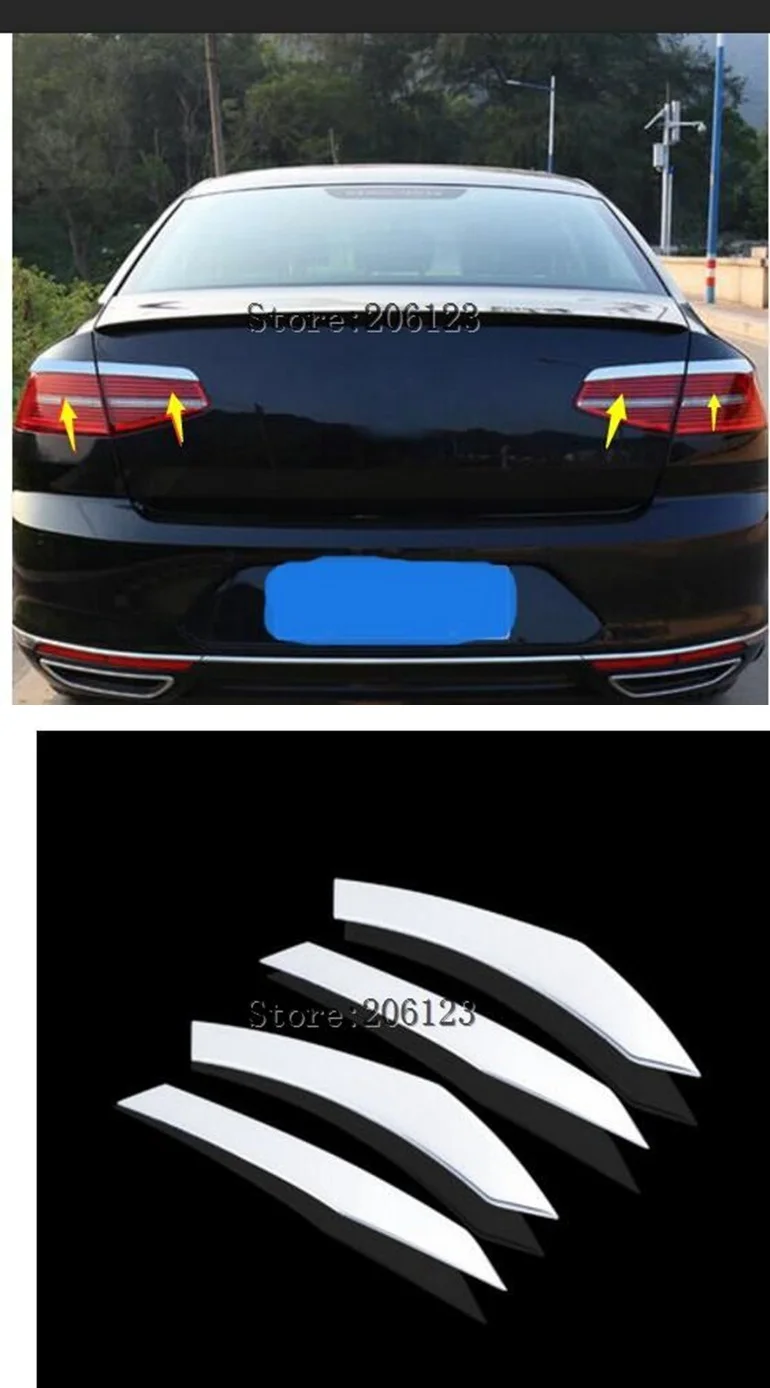 Для VW passat b8 sendan 2016 2017 2018 европейская версия задний светильник наклейка отделка