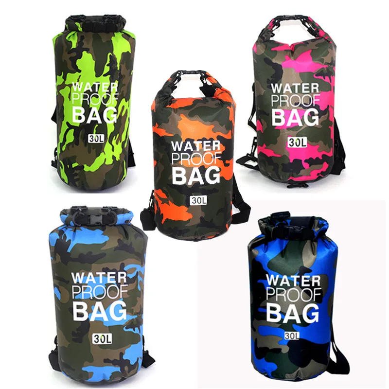 

caja movil playaWaterproof bucket bag drifting bag portable beach bag dry bag diving sports bag