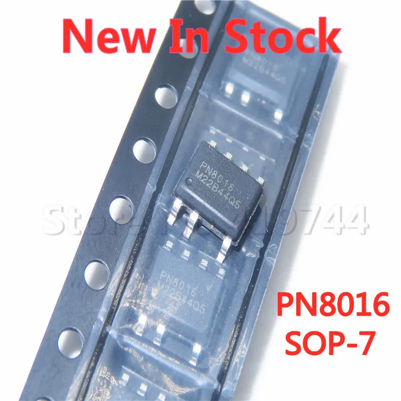 5 шт./лот PN8016 PN8016SSC R1B SOP 7 Встроенный МОП высокого напряжения неизолированный IC