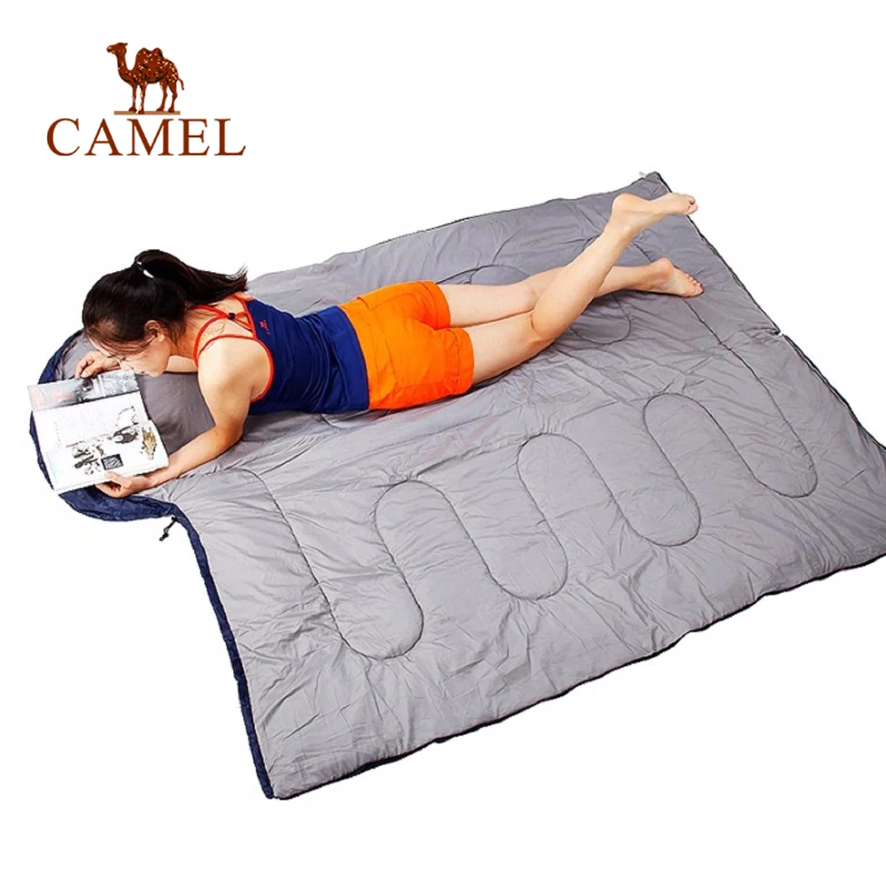 CAMEL походный конверт спальный мешок для взрослых двойной Для Путешествий Походов