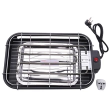 Multifunctional Electric Barbecue Grill Household Smokeless Teppanyaki Barbecue Grill Electric Grill 220V Indoor Barbecue Machin