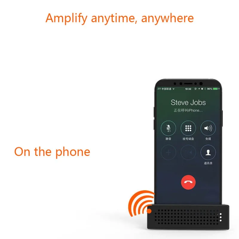 Креативный усилитель держатель для телефона док-станция портативный