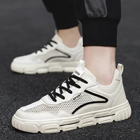 summer sneakers women shoes mesh breathable light white tennis shoes men flats 2021 new unisex plus size 35 43