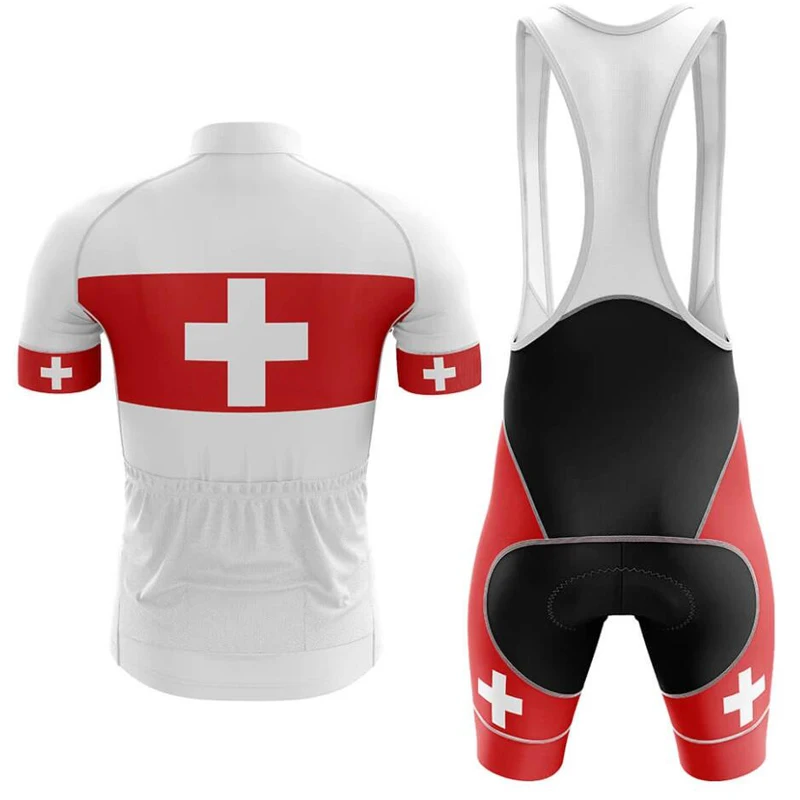 Комплект одежды для велоспорта швейцарский комплект из Джерси летняя