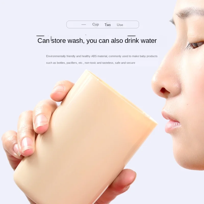 

Washing Cup Set Toothbrush Cup Travel Portable Travel Bottled Toiletries Travel Toiletries 6-Piece Set Bag Organizer Reusable