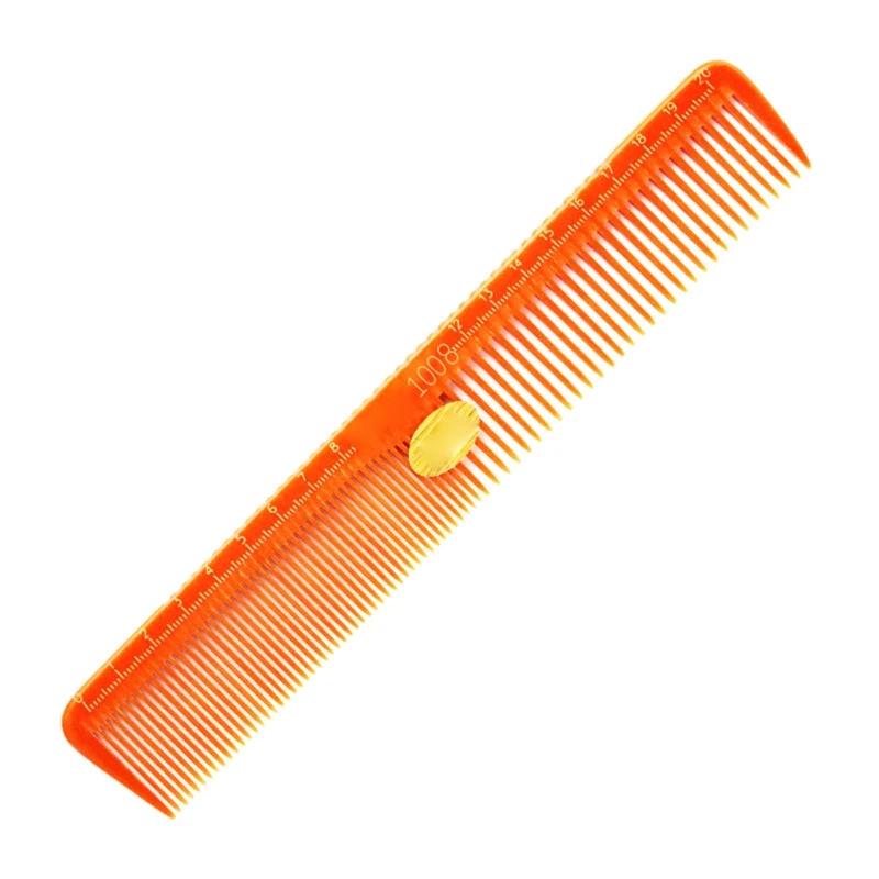 

Hair Cutting Comb with Measure Scale Fine Teeth Styling Hairdressing Hairbrush