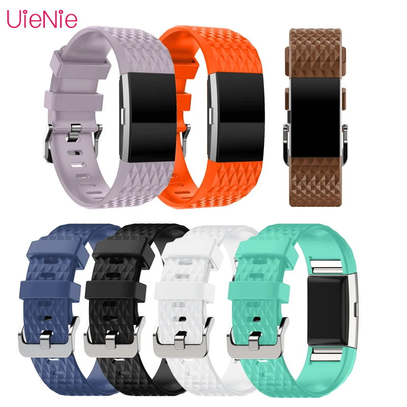 Для Fitbit charge 2 серия 3D Алмазный силиконовый для Charge frontier/классический ремешок