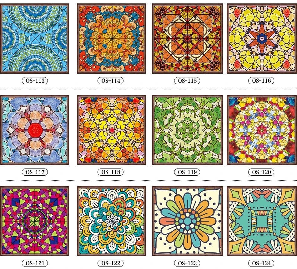 Размер под заказ церковные фигурки оконная пленка статическая липкая матовая