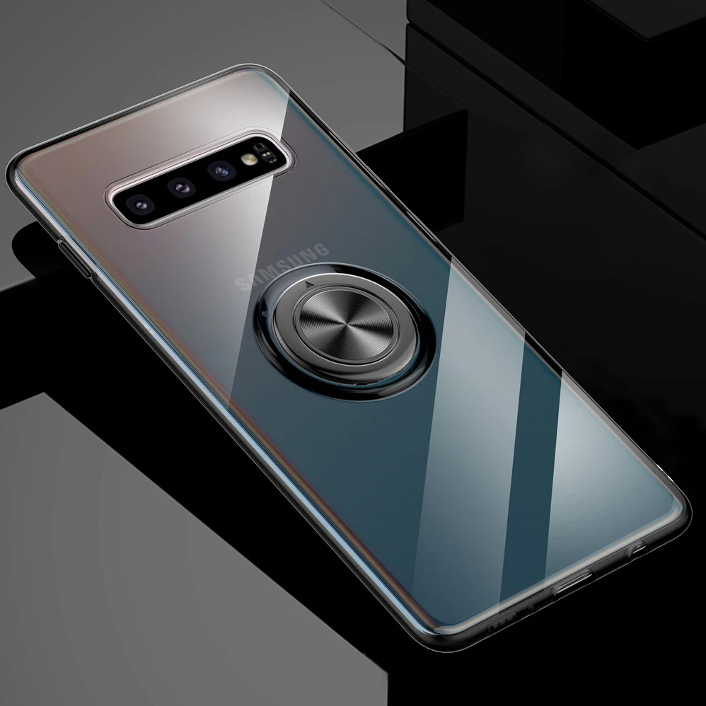 Case For Samsung S10 Plus S10e Silicone Soft Cover Galaxy M30 M20 Note 8 9 A7 A8 5G Magnetic |