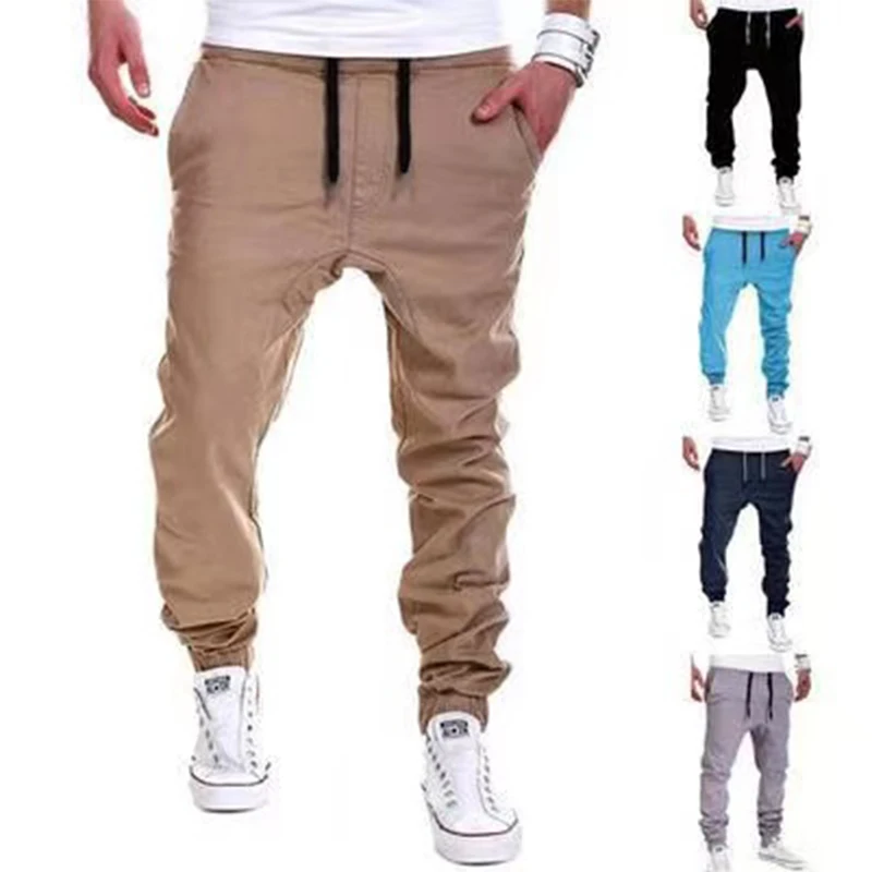 

Men's Casual Tethered Elastic Sports Baggy Pants Open Crotch Pants Large Size M-6XL Elastic Waist Belt Drawstring Outdoor Sport