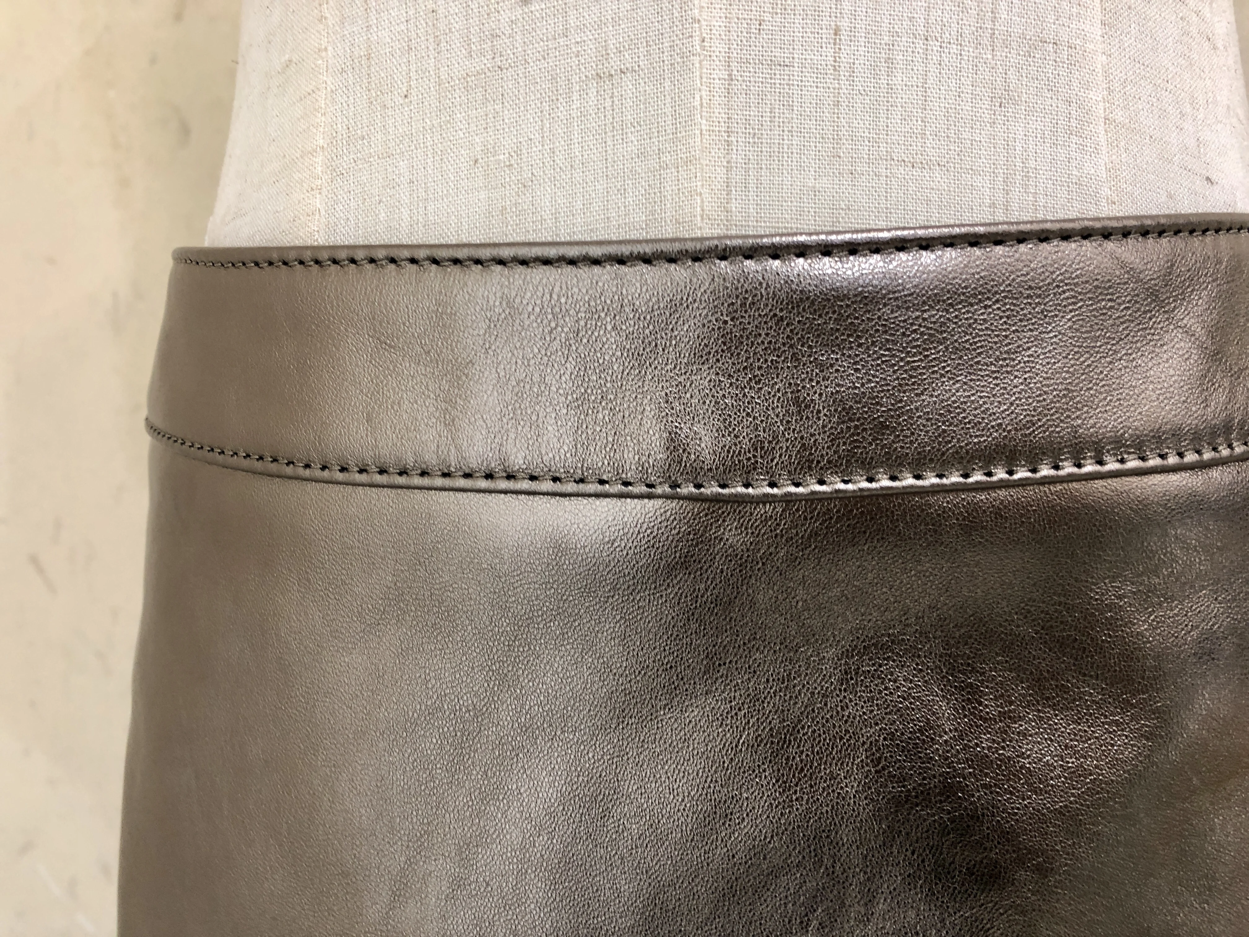 

Women Genuine Leather Skirt Casual Sexy Skirt Spring High Waist Bright Wassheepskin Mini Skirt Elegant Office Wear Skirts A-Line
