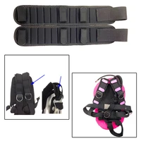 durable dive backplate shoulder strap pad quick release tech free diving tank