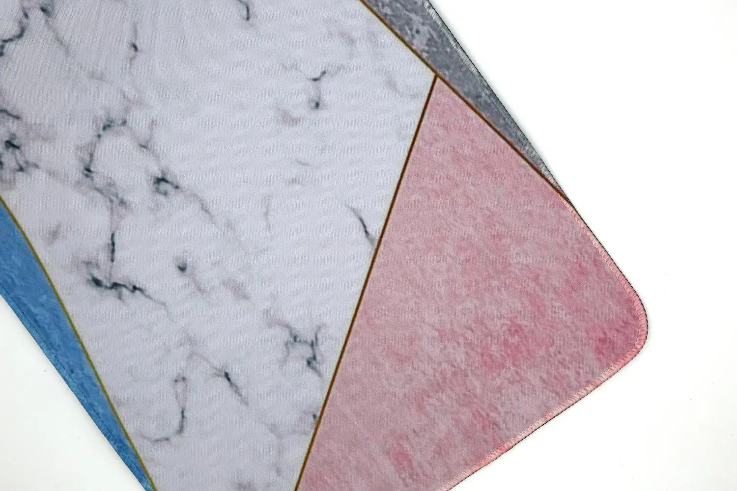 Коврик для мыши очень большой розовый белый (30x70) |