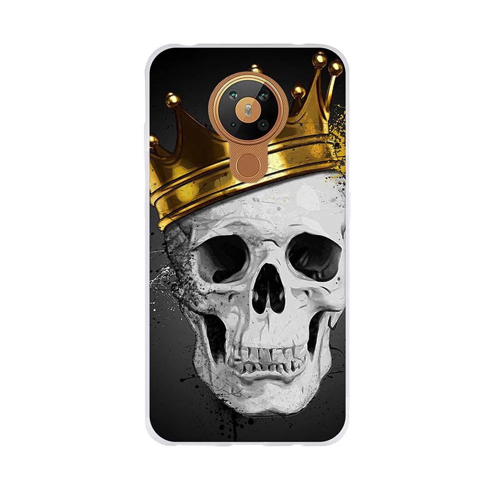 

6.55'' Soft Silicone Case For Nokia 5.3 Case Soft TPU Fundas Phone Case For Nokia 5.3 Nokia5.3 Case Back Cover Shell