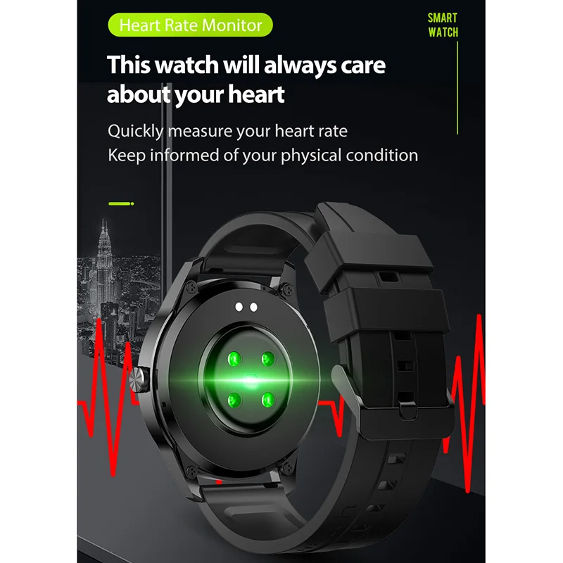 Умный можно звонить часы-S1 Bluetooth Hand Free сенсорный Цвет Экран фитнес трекер для