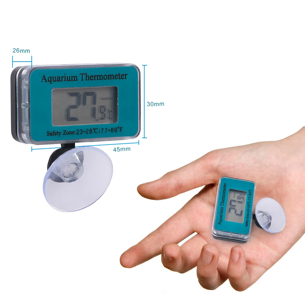 Горячая 1 шт. Многофункциональный цифровой термометр для аквариума