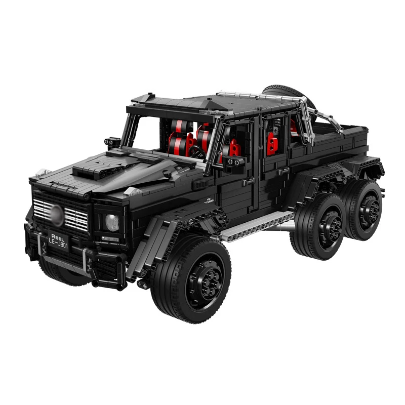 LE J901 3300 шт. технические наборы MOC 2425 G63AMG 6X6 LAND CRUISER набор моделей строительные блоки