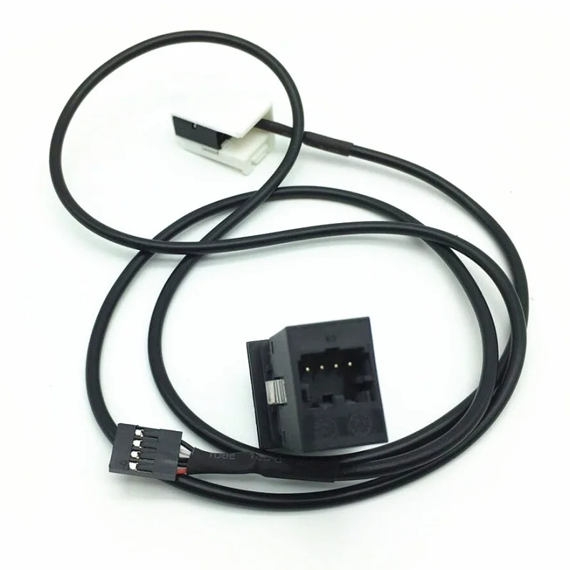 Автомобильный AUX USB Вход переключатель Интерфейс адаптер для подключения к розетке с проволочный канат для RCD310 RCD510 RNS315 Golf 5 MK5 6 MK6 кролик Сирокко