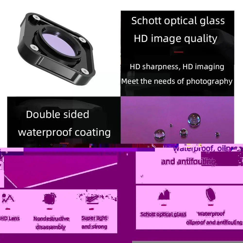 

Для Hero9/10 Аксессуары для объектива Macro Fisheye спортивные аксессуары для камеры T3e4