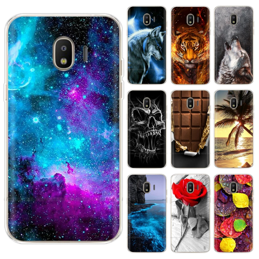 Painting Case For Samsung Galaxy J2 2018 J250 SM-J250F Soft Silicone Back Phone Case For Samsung J2 Pro 2018 Case Cover Fundas