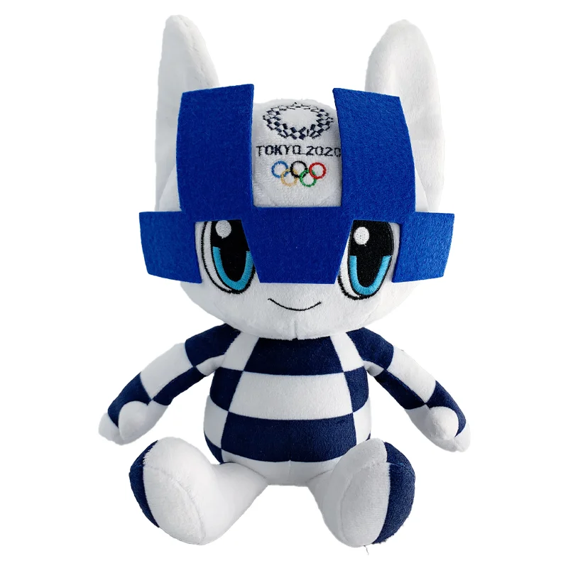 Прямая поставка VIP Link 2020 Олимпийский талисман в Токио куклы Miraitowa мягкая игрушка