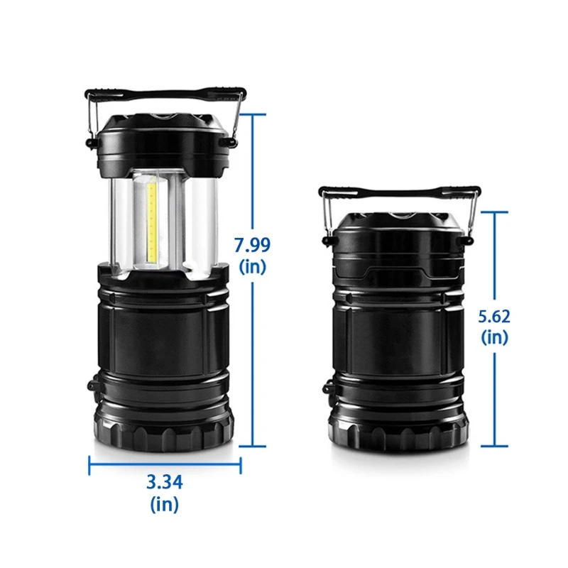 

2021 New Camping Lantern Battery Powered Light for Home Emergency Camping Without Battery